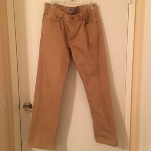Men’s Express Casual dark khaki pants